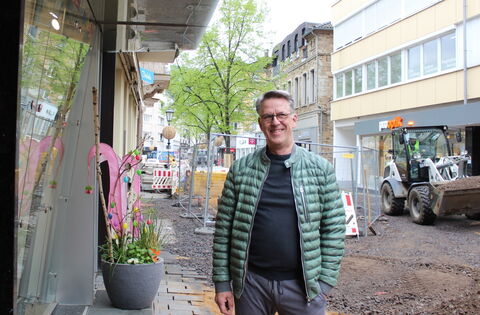 Poststraße in Bad Neuenahr: Überleben zwischen Baggern