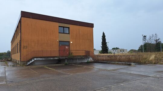Im ehemaligen Gebäude 23 der Birkenfelder Heinrich-Hertz-Kaserne soll das künftige Katastrophenschutzzentrum des Nationalparklan Im ehemaligen Gebäude 23 der Birkenfelder Heinrich-Hertz-Kaserne soll das künftige Katastrophenschutzzentrum des Nationalparklan