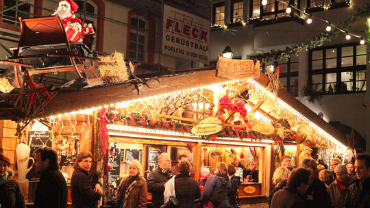 Koblenz hat schon im Herbst Weihnachtsgefühle