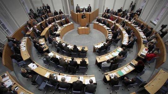 Der Landtag in Mainz