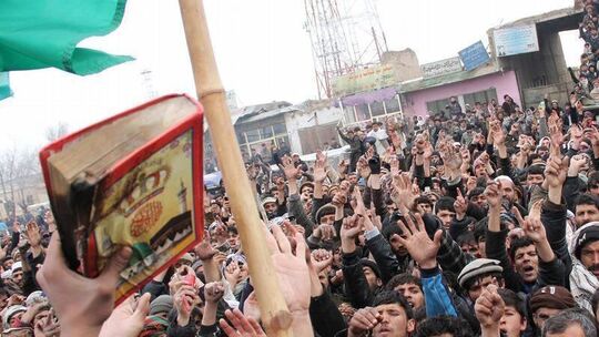 Protest in Afghanistan
