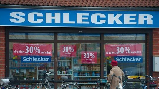 Schlecker Markt vor Schließung