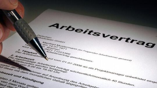 Arbeitsvertrag