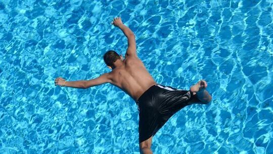 Spaß im Freibad