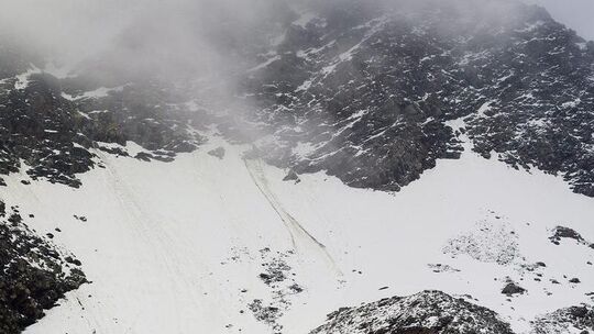 Lagginhorn Berg in der Schweiz