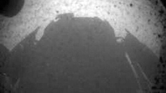 Erstes Bild des Mars-Rovers 'Curiosity'