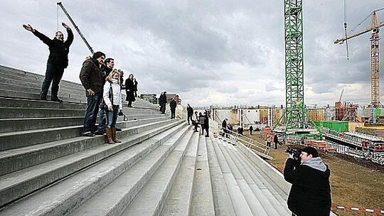 Grundstein für die Coface-Arena gelegt