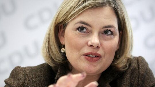 Die rheinland-pfälzische CDU-Chefin Julia Klöckner Die rheinland-pfälzische CDU-Chefin Julia Klöckner