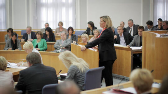 Misstrauensantrag im Landtag