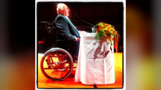Altkanzler Helmut Kohl (82) auf dem Parteitag der CDU Rheinland-Pfalz.