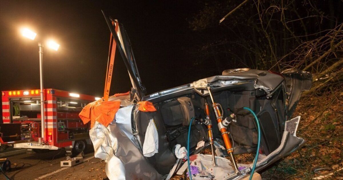 Unfall A48 Heutenull