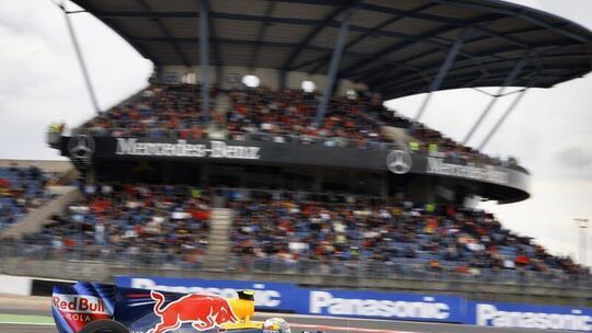 Sebastian Vettel am Nürburgring