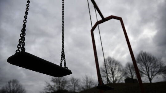 Auf dem Spielplatz des getöteten Mädchens: Lea Sophie wurde zwei Jahre alt.