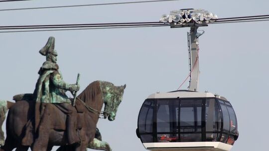 Buga-Seilbahn in Koblenz Buga-Seilbahn in Koblenz