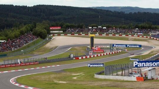 Formel 1-Training am Nürburgring
