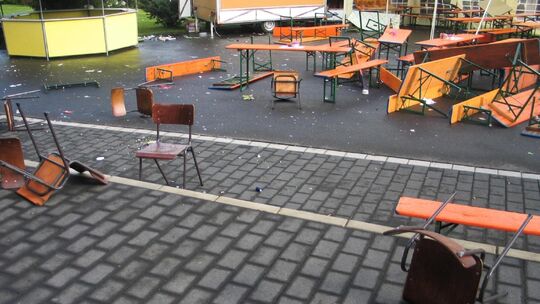 Randalierer trüben Stimmung beim Pfarrfest