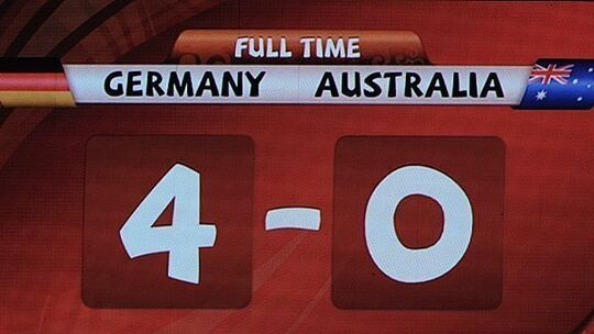 4:0 für Deutschland - das bedeutete 40 Prozent Rabatt bei Sport-Nett.