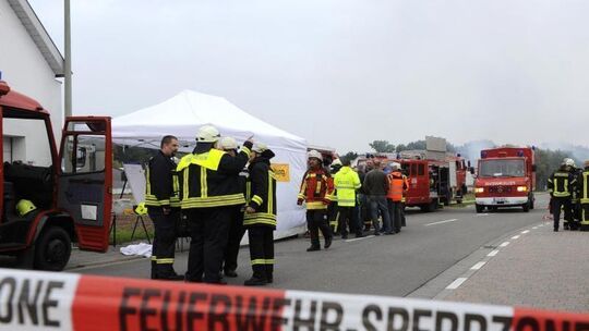 Gasexplosion in Harthausen