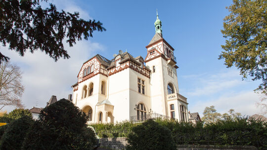 Die Villa: Die Generaldirektion Kulturelles Erbe in Mainz schwärmt von dem 580-Quadratmeter-Haus in der Adamsstraße 9, den ionis