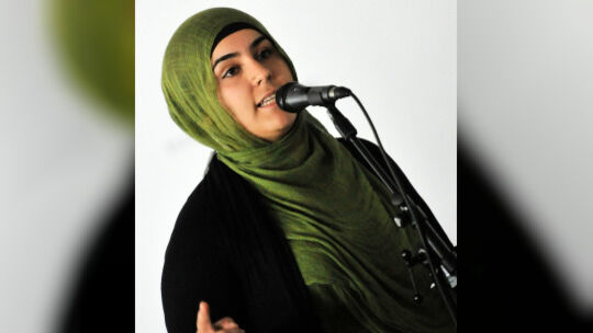 Eine Sprache finden: Schüler beim "Poetry Slam"