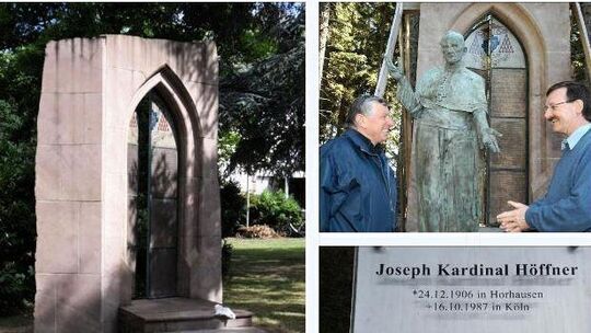 Denkmal den Kopf abgeschnitten