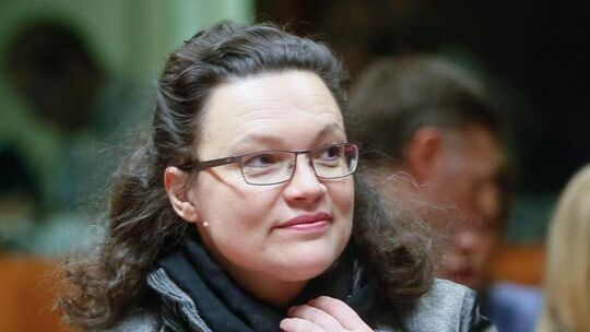 Bundesarbeitsministerin Andrea Nahles