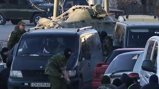 Konfrontation in Belbek