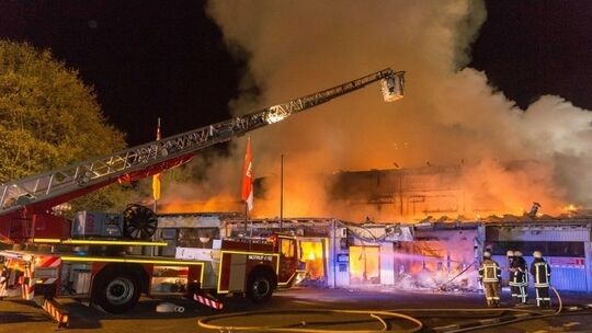 Großbrand in Neustadt Großbrand in Neustadt