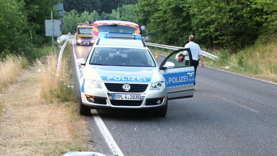Motorradfahrer stirbt bei Unfall im Westerwald Motorradfahrer stirbt bei Unfall im Westerwald
