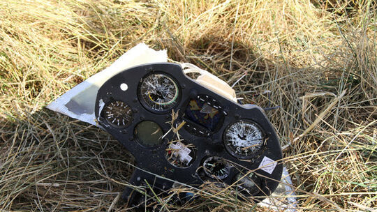 Segelflieger stürzt in Weizenfeld Segelflieger stürzt in Weizenfeld