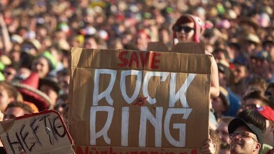 Fans auf dem Festival «Rock am Ring»