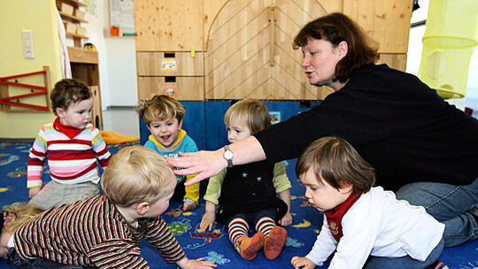 Auch Zweijährige nun kostenlos in Kindergärten