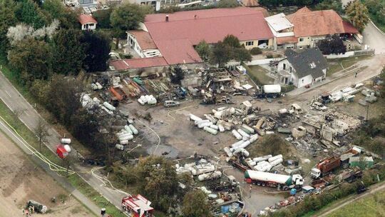Gasexplosion in Harthausen