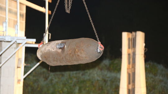 Bombe ist entschärft Bombe ist entschärft