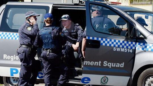 Australische Polizei