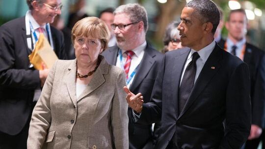 Merkel und Obama