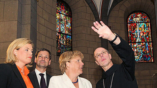 Merkel macht der Landes-CDU Mut