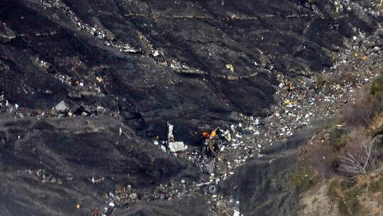 Wrackteile Germanwings A320