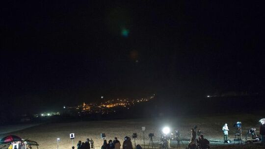 Journalisten vor Ort in Seyne Les Alpe