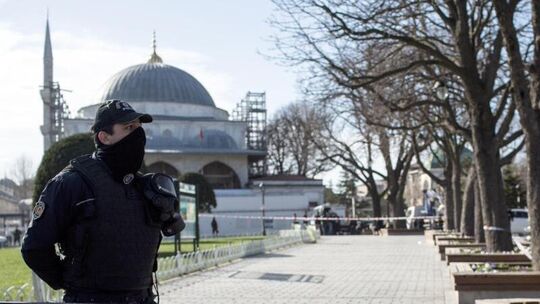 Polizist in Istanbul