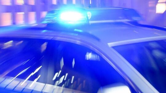 Blaulicht an Polizeiwagen