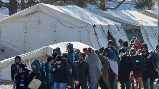 Flüchtlinge in Mazedonien