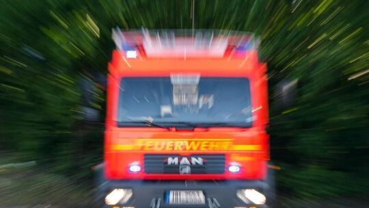 Ein Fahrzeug der Feuerwehr