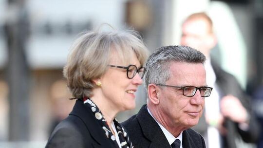 Thomas und Martina de Maizière Thomas und Martina de Maizière
