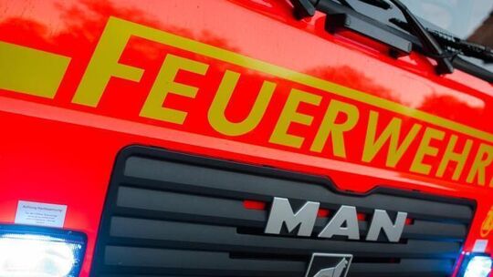 Eine Feuerwehr im Einsatz