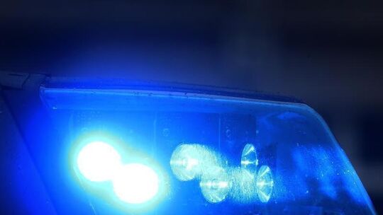 Blaulicht an Polizeiauto
