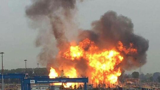 Explosion bei BASF