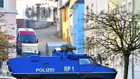 Sprengstoff in Lauterecken wird abtransportiert Sprengstoff in Lauterecken wird abtransportiert