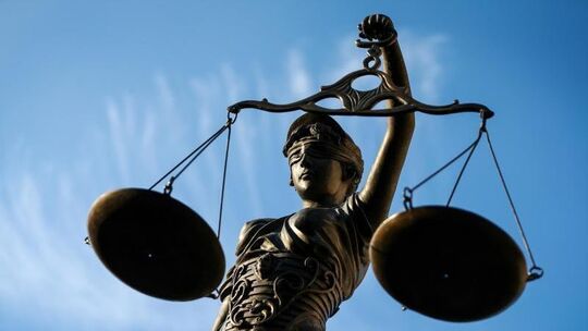 Statue der Justitia