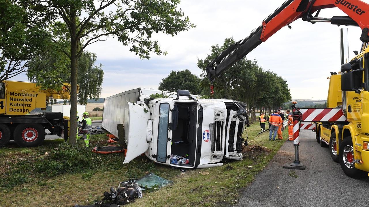 Unfall auf der A48 zwischen Polch und Ochtendung - Rhein-Zeitung